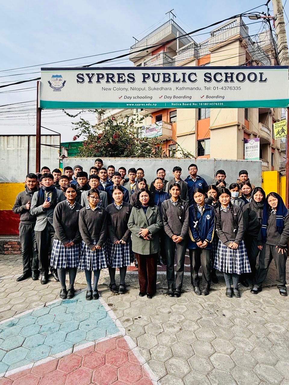 Igniting Career Clarity at Sypres Public School, Kathmandu