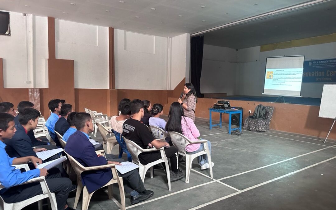 Shaping Future Careers: Grade 10 Session at Holy Garden School